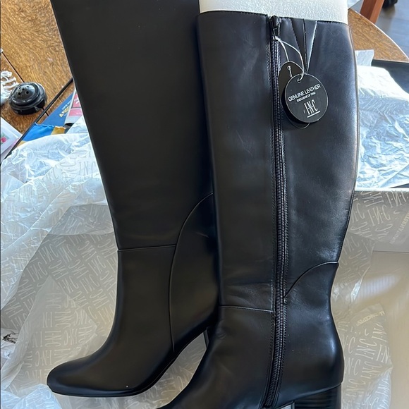 INC International Concepts Shoes - Black Knee-High Women's Boots